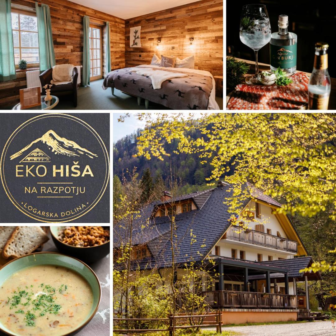 Готель Eko Hisa-Eco House Na Razpotju Солчава Екстер'єр фото